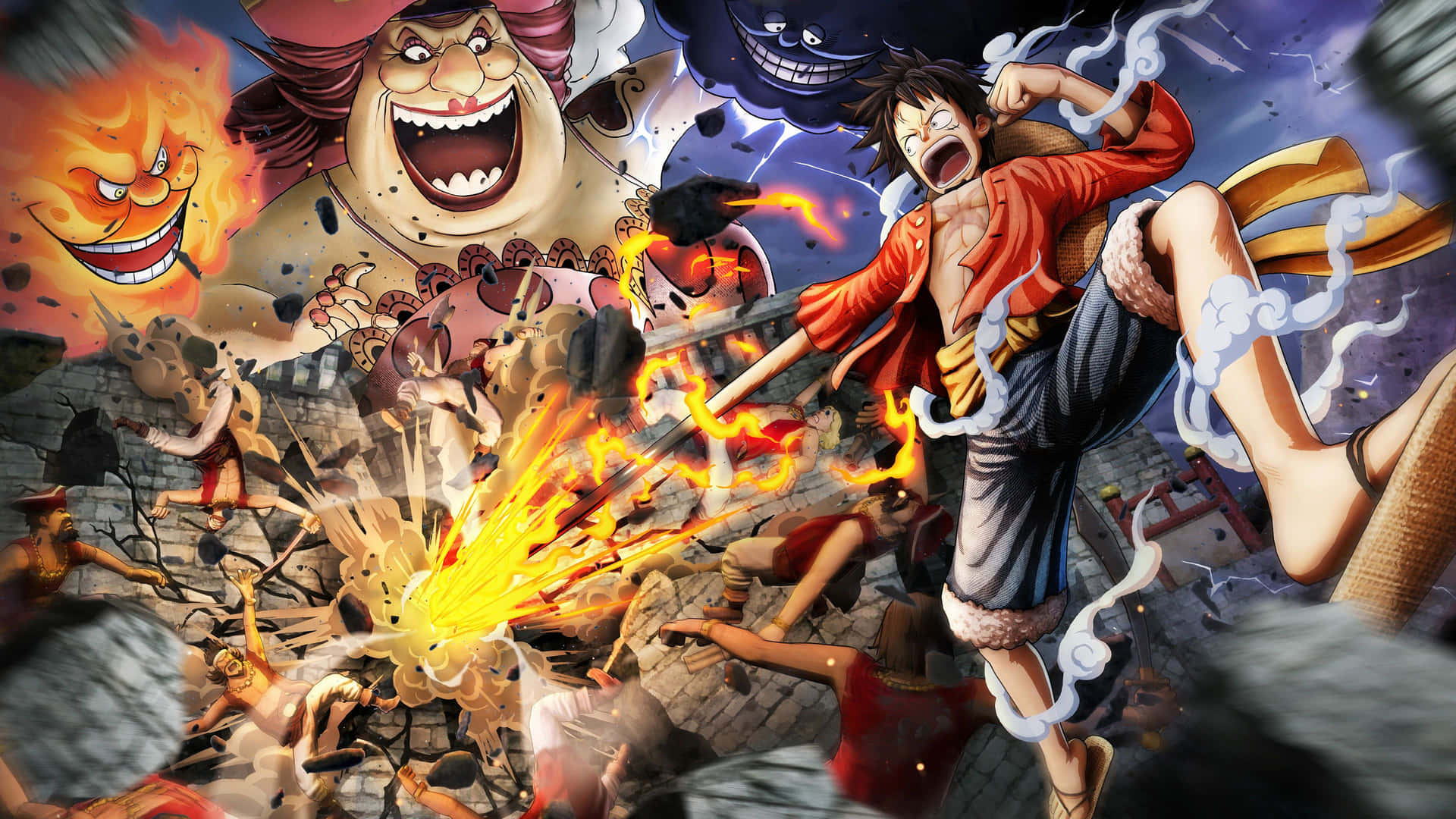 Dive Into The Adventures Of The Straw Hat Pirates Wallpaper