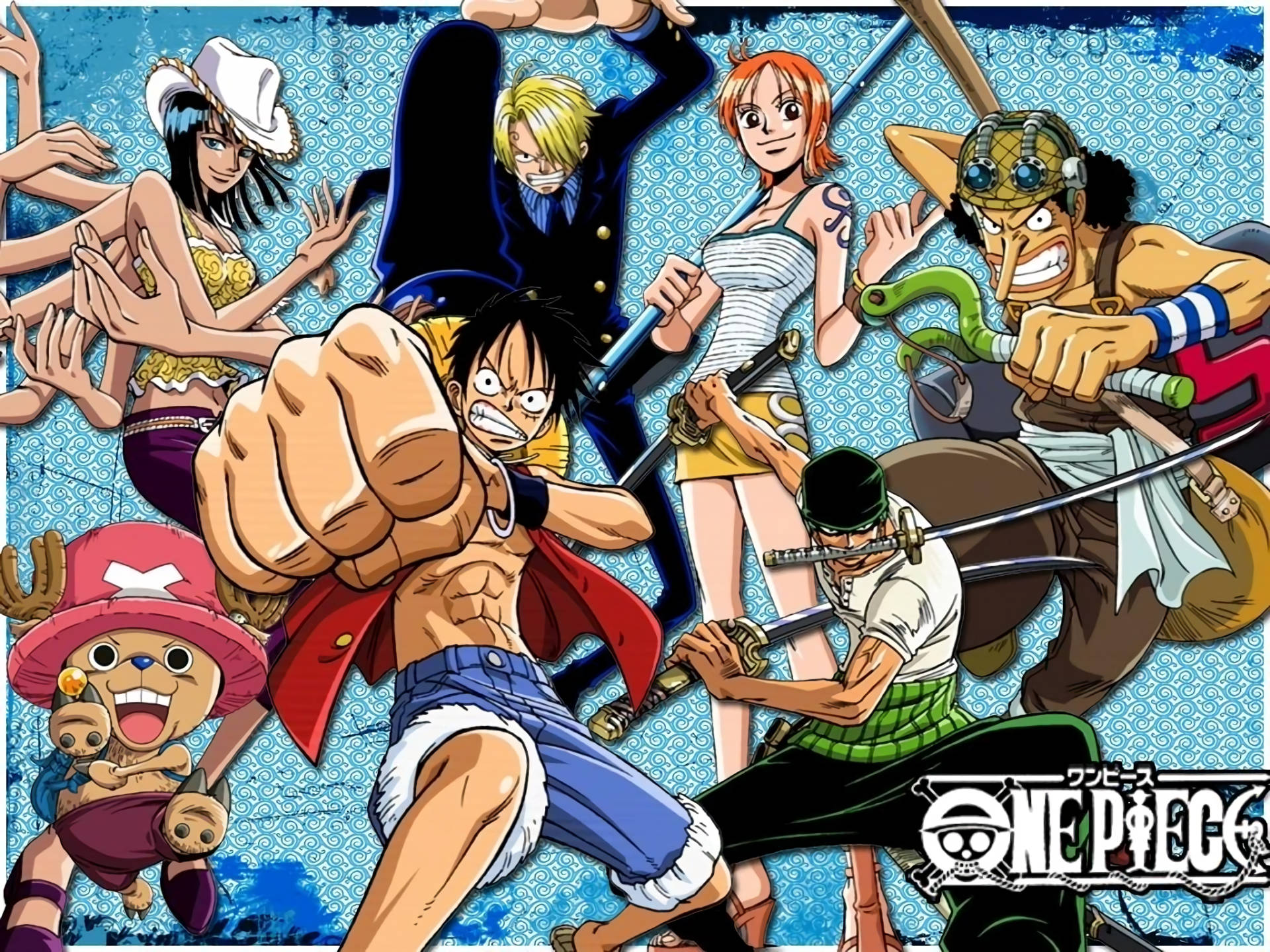 One Piece Desktop Fight Pose