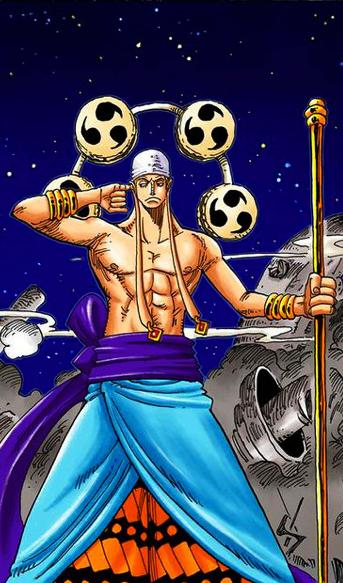 One Piece: Enel, the God of Skypiea Wallpaper