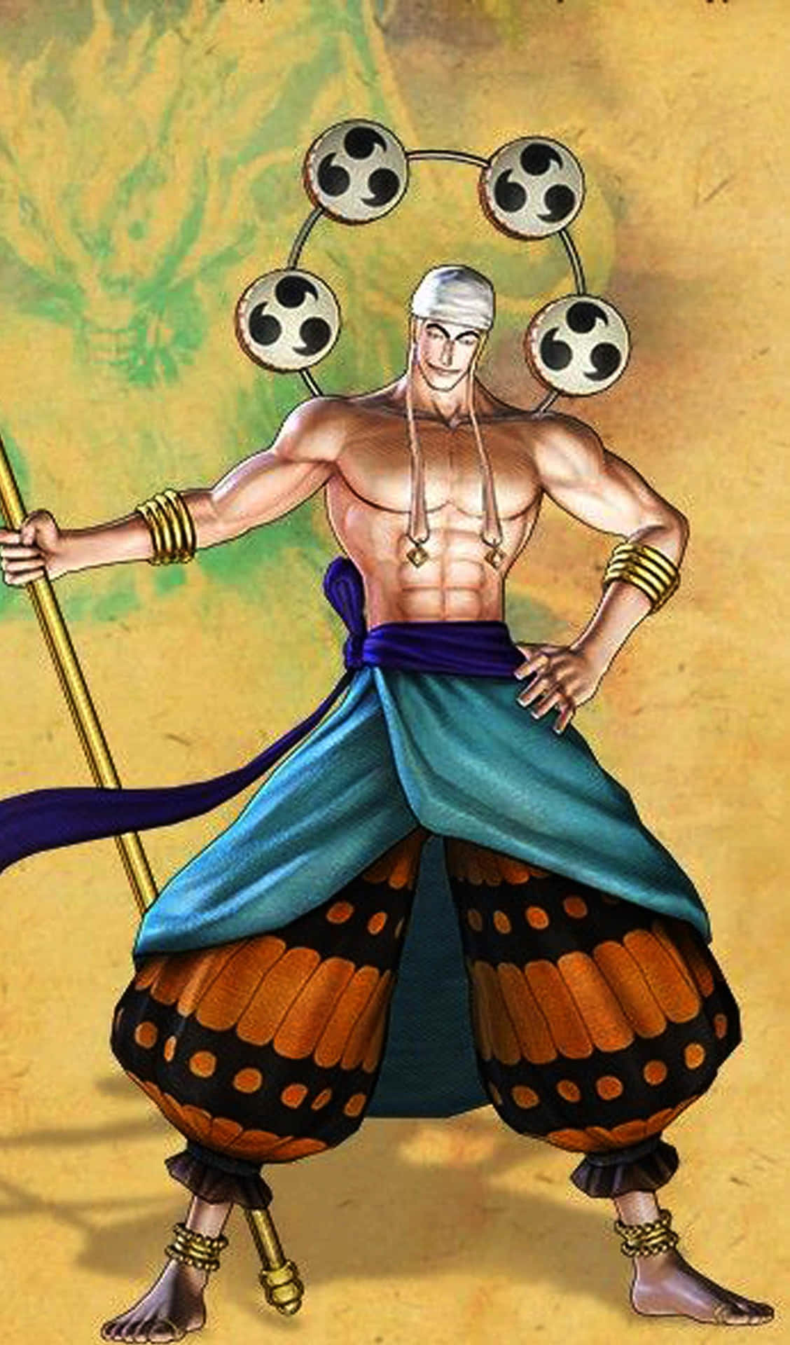 Enel, God of Skypiea in One Piece Wallpaper