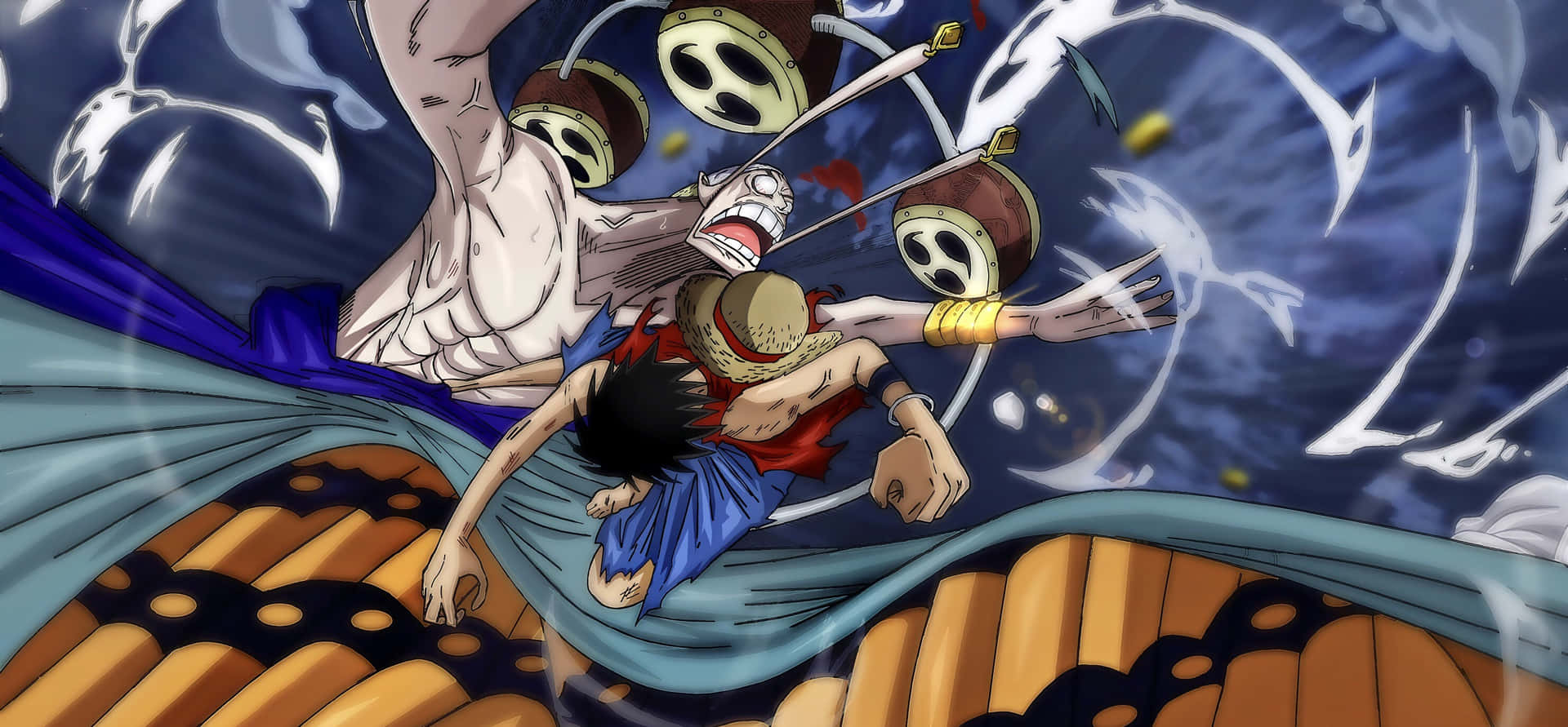 Enel,el Dios Del Rayo De Skypiea Del Anime One Piece. Fondo de pantalla