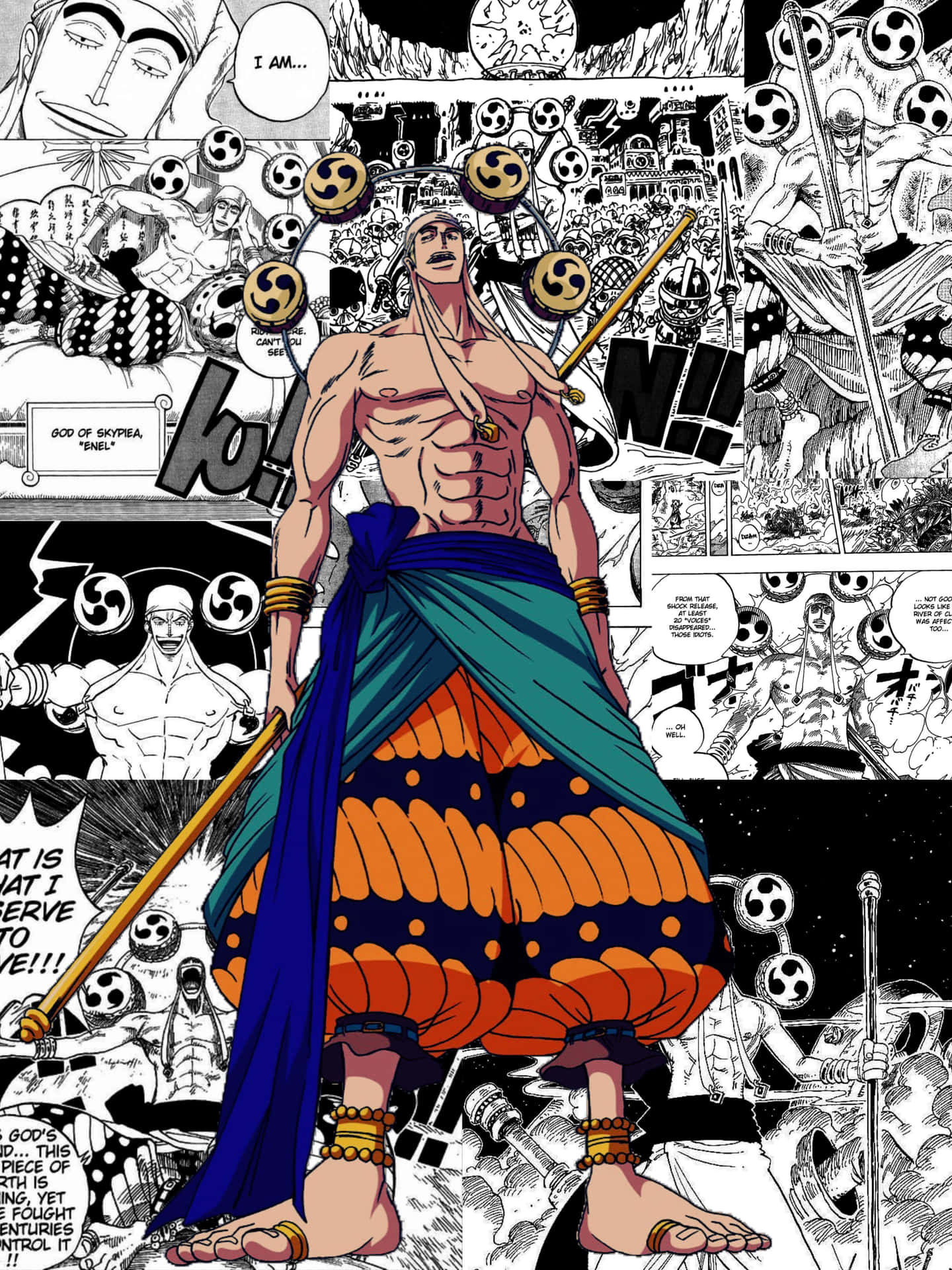 Fondode Pantalla De One Piece Enel Fondo de pantalla