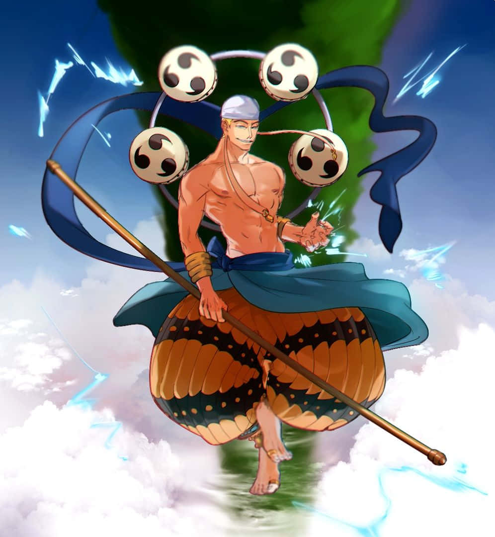Enel, the electrifying God of Skypiea from One Piece Wallpaper