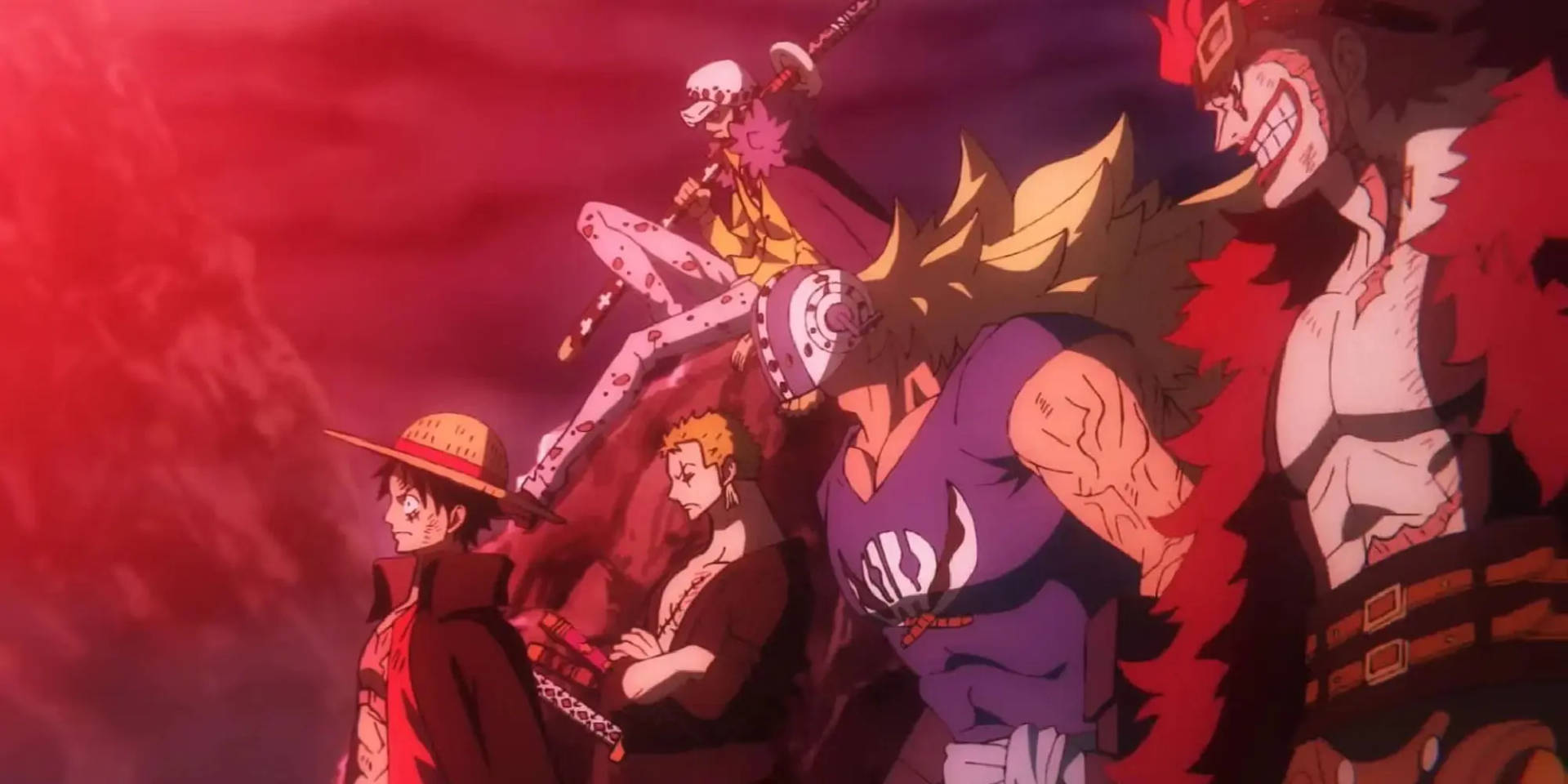 Lineupde One Piece Film Red Fondo de pantalla