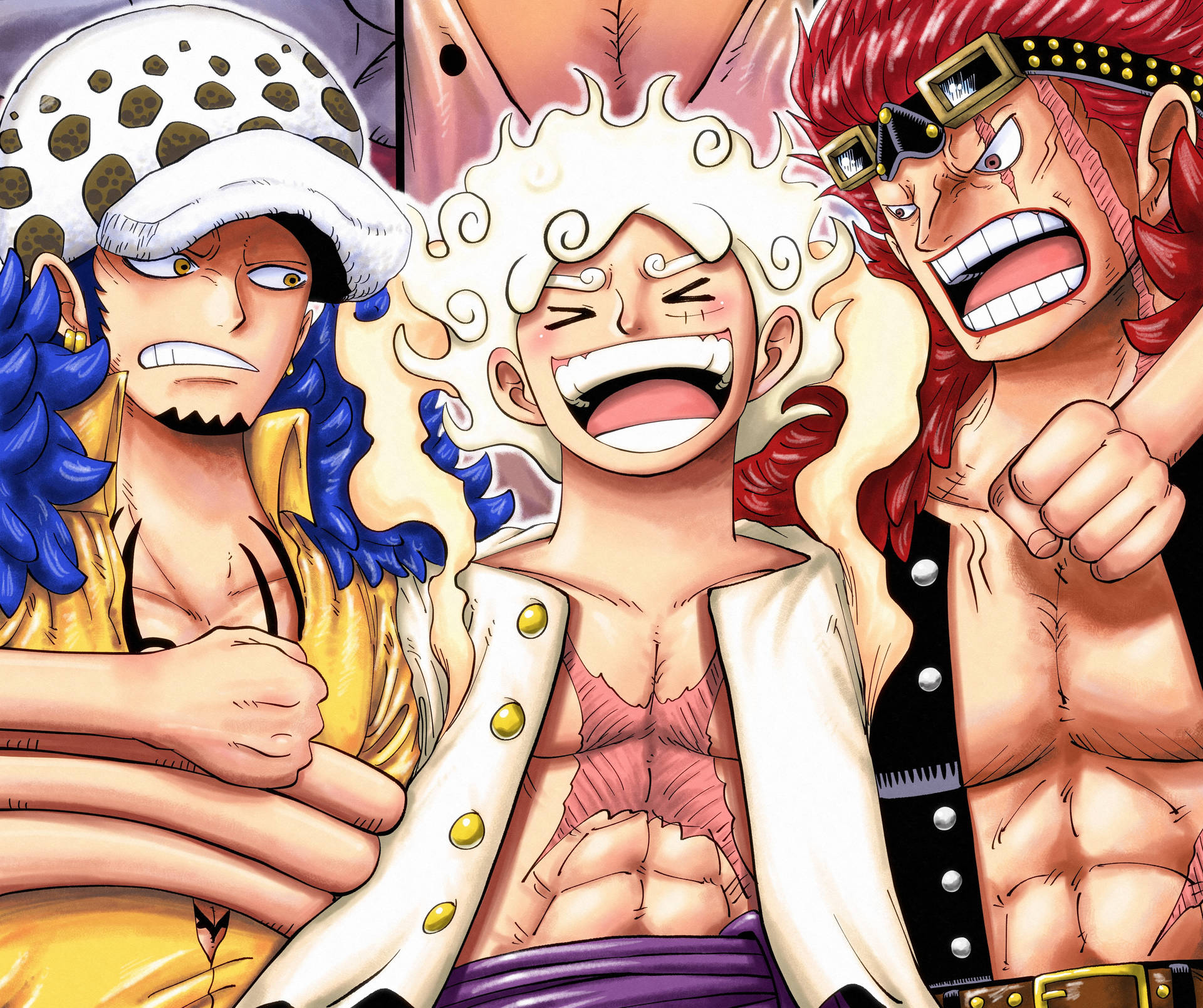 One Piece Joy Boy Luffy Fanart Background