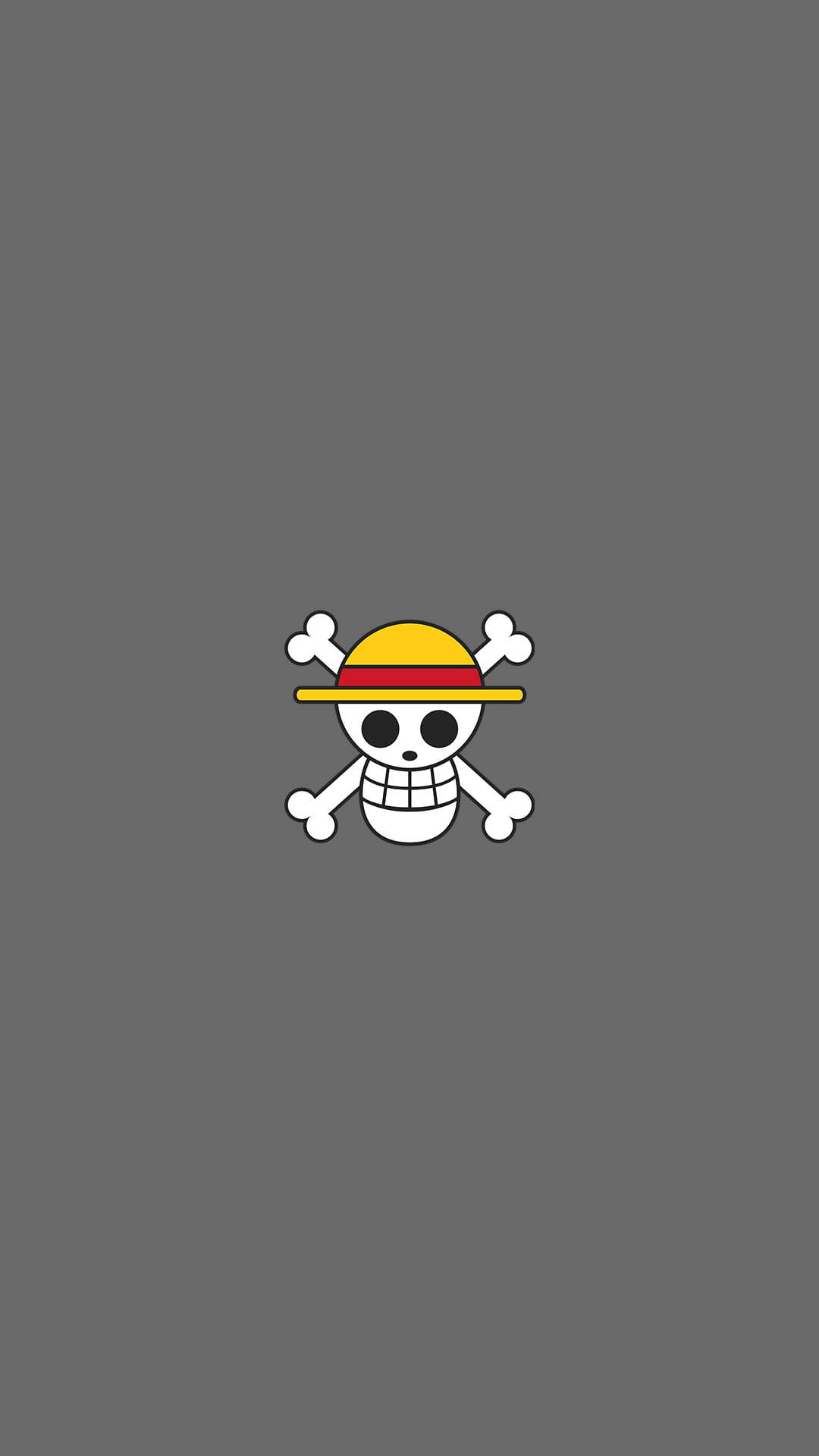 One Piece Logo Gray