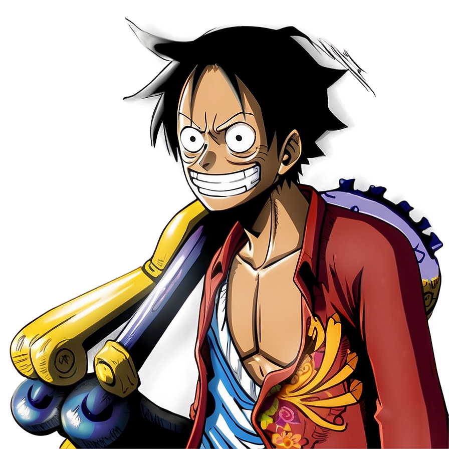 Download One Piece Luffy A | Wallpapers.com