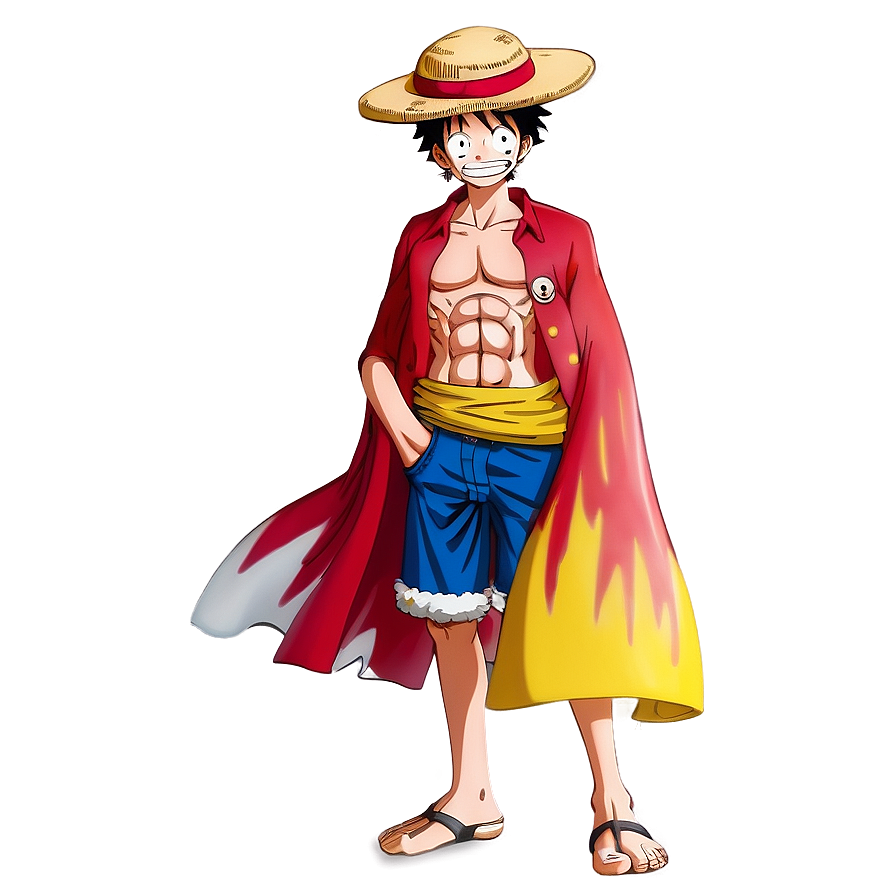 Download One Piece Luffy Awakening Png Nyh | Wallpapers.com