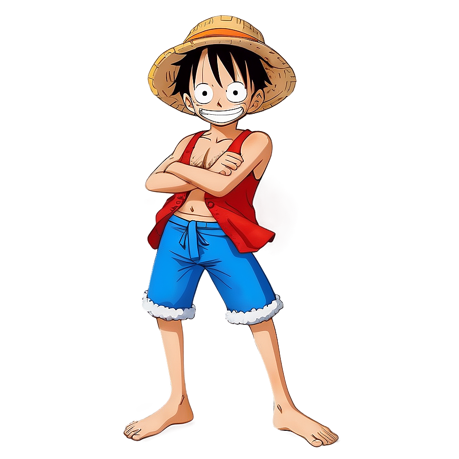 One Piece Luffy Character Png 06252024 PNG
