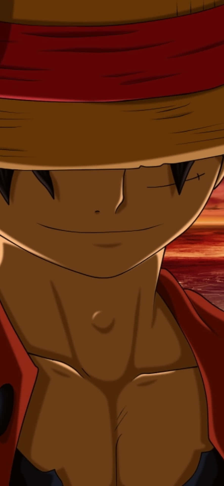 Get adventurous with Luffy and experience the world of One Piece on your iPhone! Wallpaper