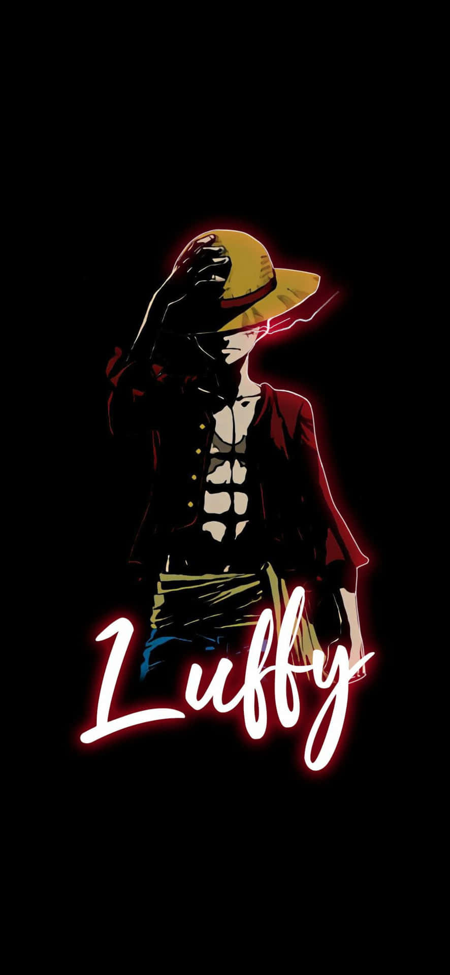 Join Luffy's adventures on your iphone with this stunning One Piece wallpaper Wallpaper