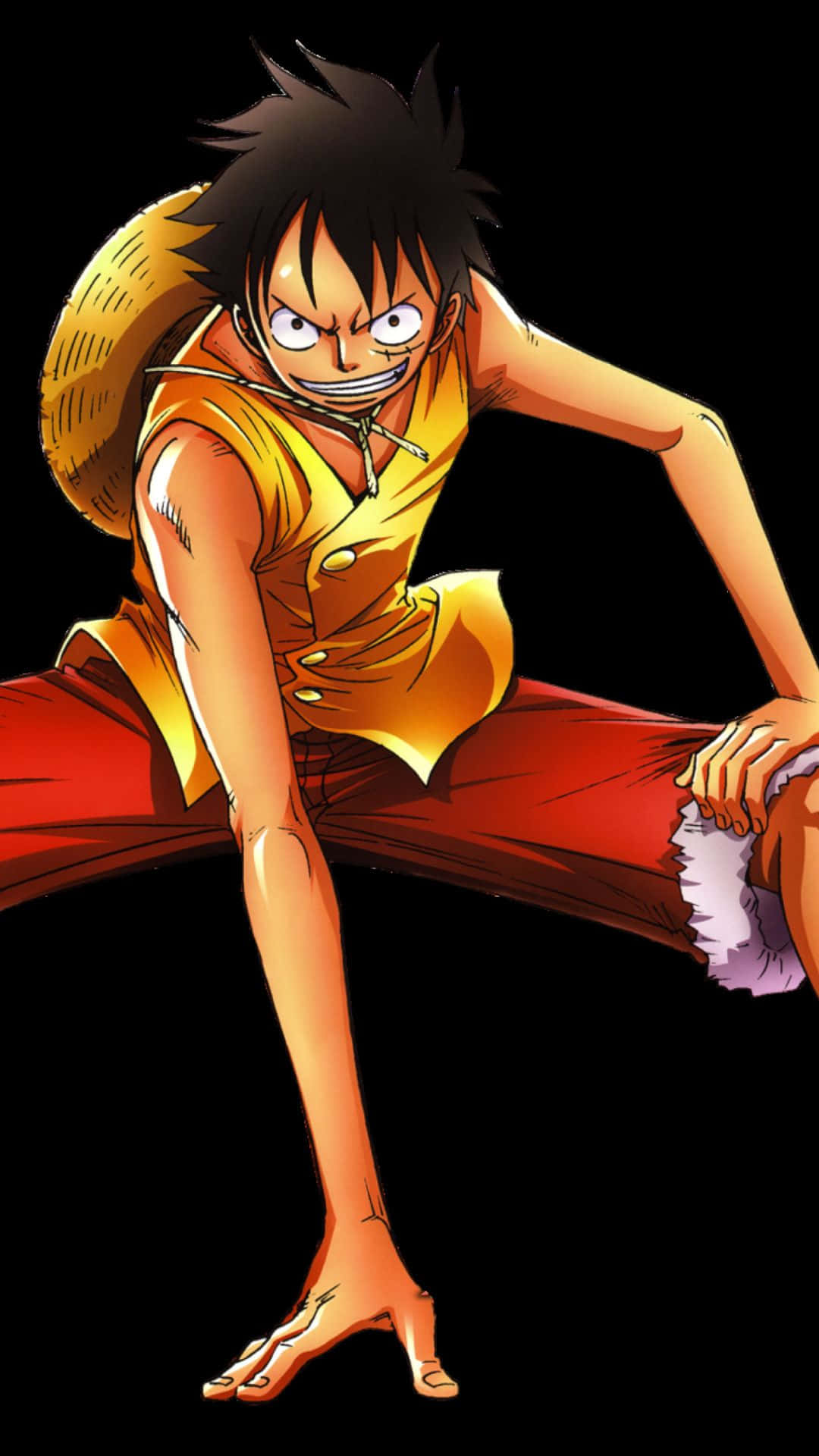 Step Into the Grand Line with Luffy and Your New One Piece Luffy Iphone Wallpaper