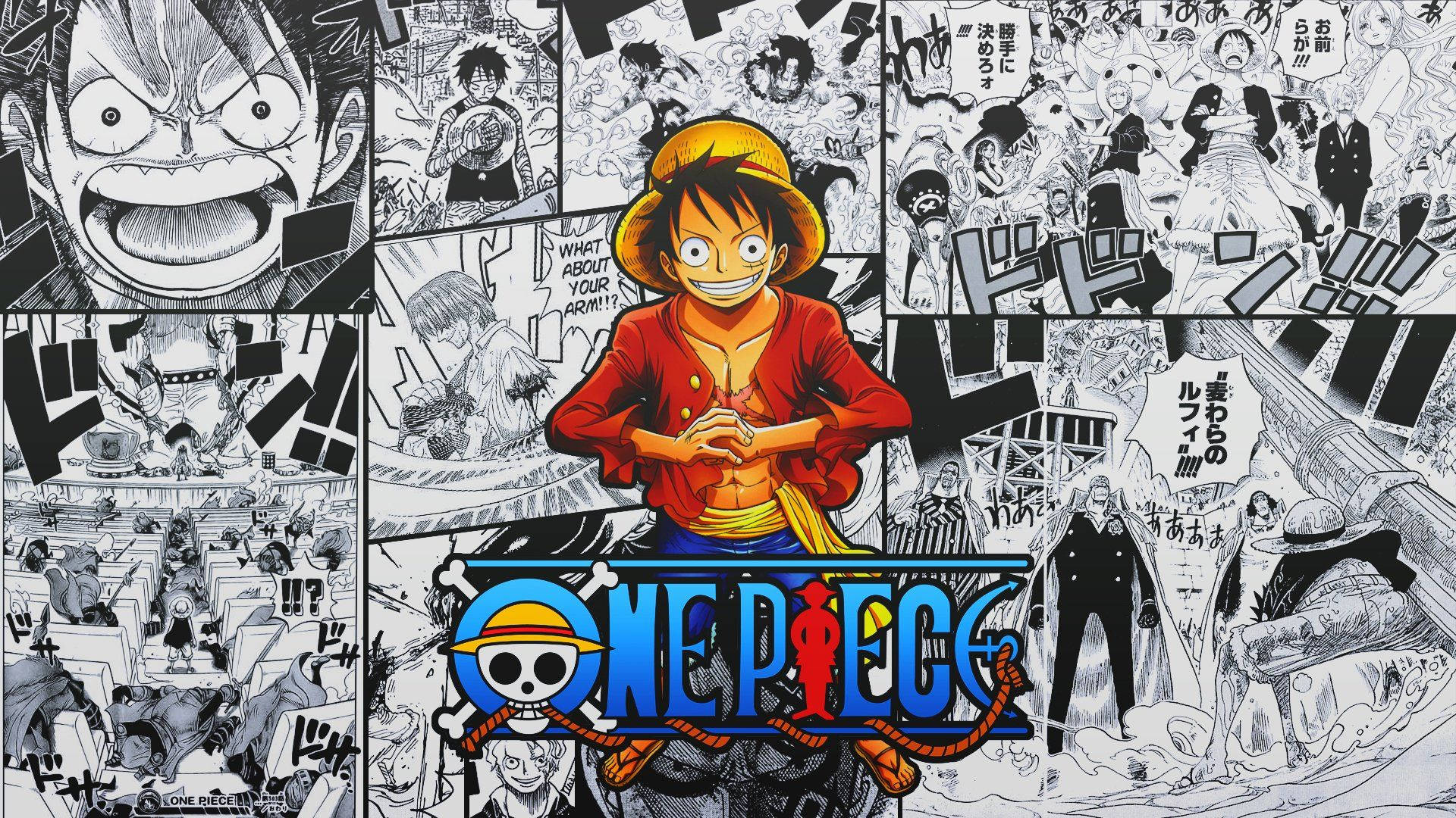 One Piece Luffy Manga Panel