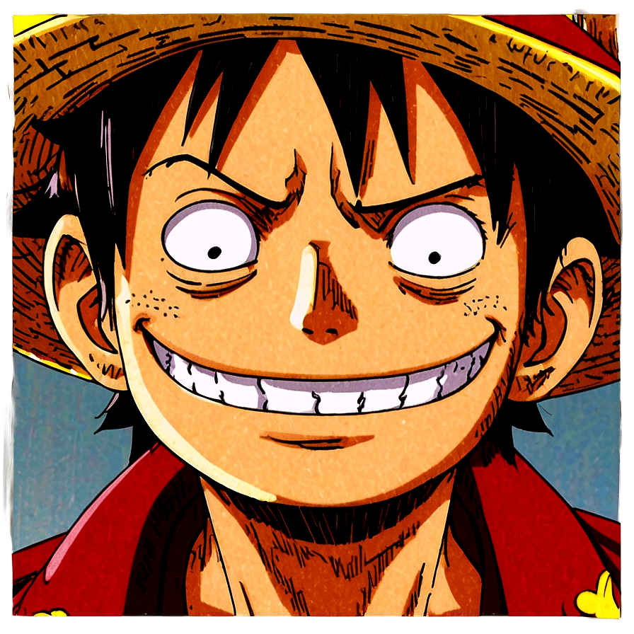 One Piece Luffy Smile Png 99 PNG