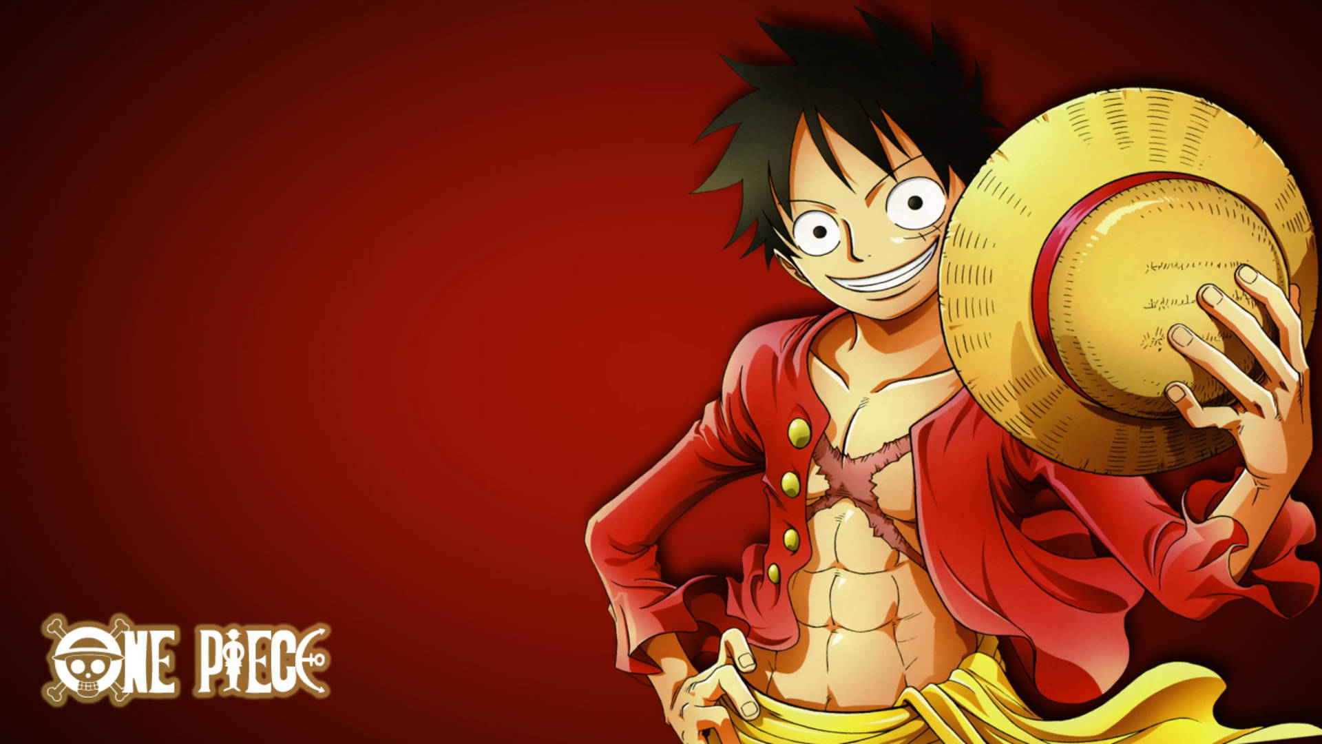 One Piece Monkey D Luffy Poster Background