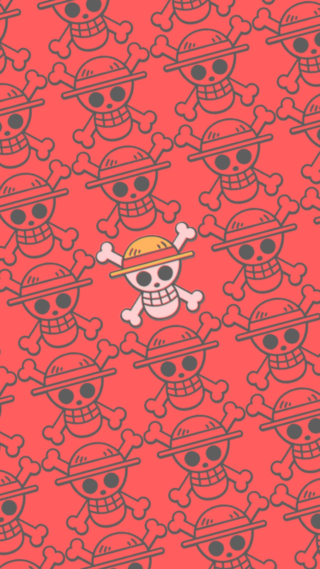 One Piece Phone Jolly Roger Collage