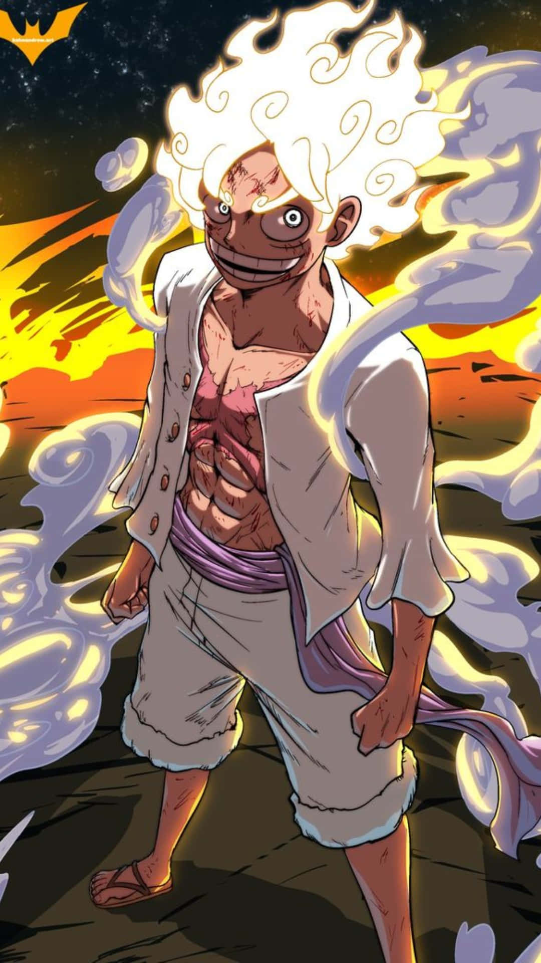 One Piece Luffy Gear 5 Picture