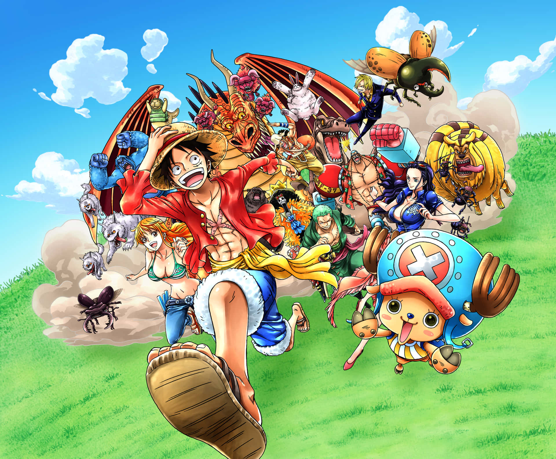 Immaginedel Poster Di One Piece Unlimited World Red