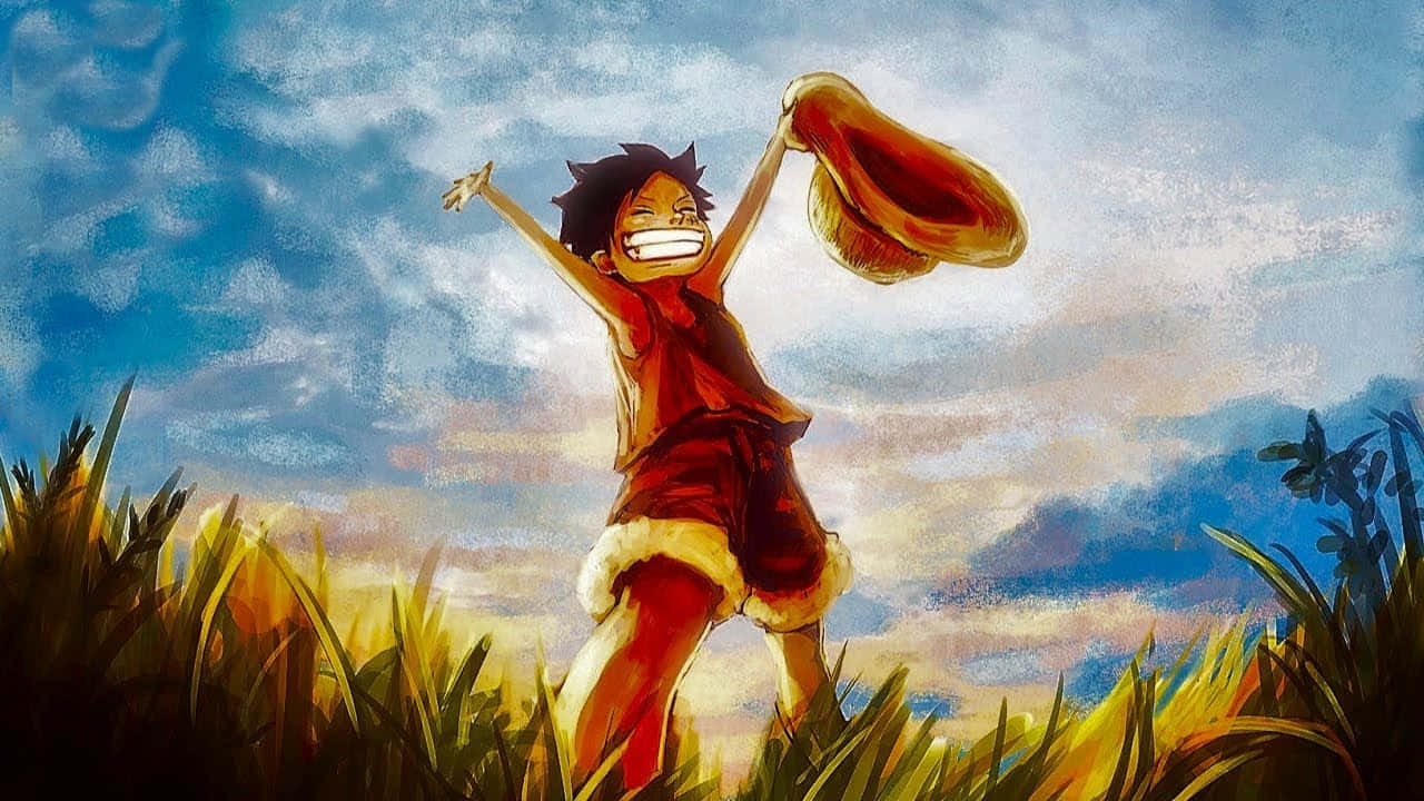 One Piece Watercolor Painting Picture