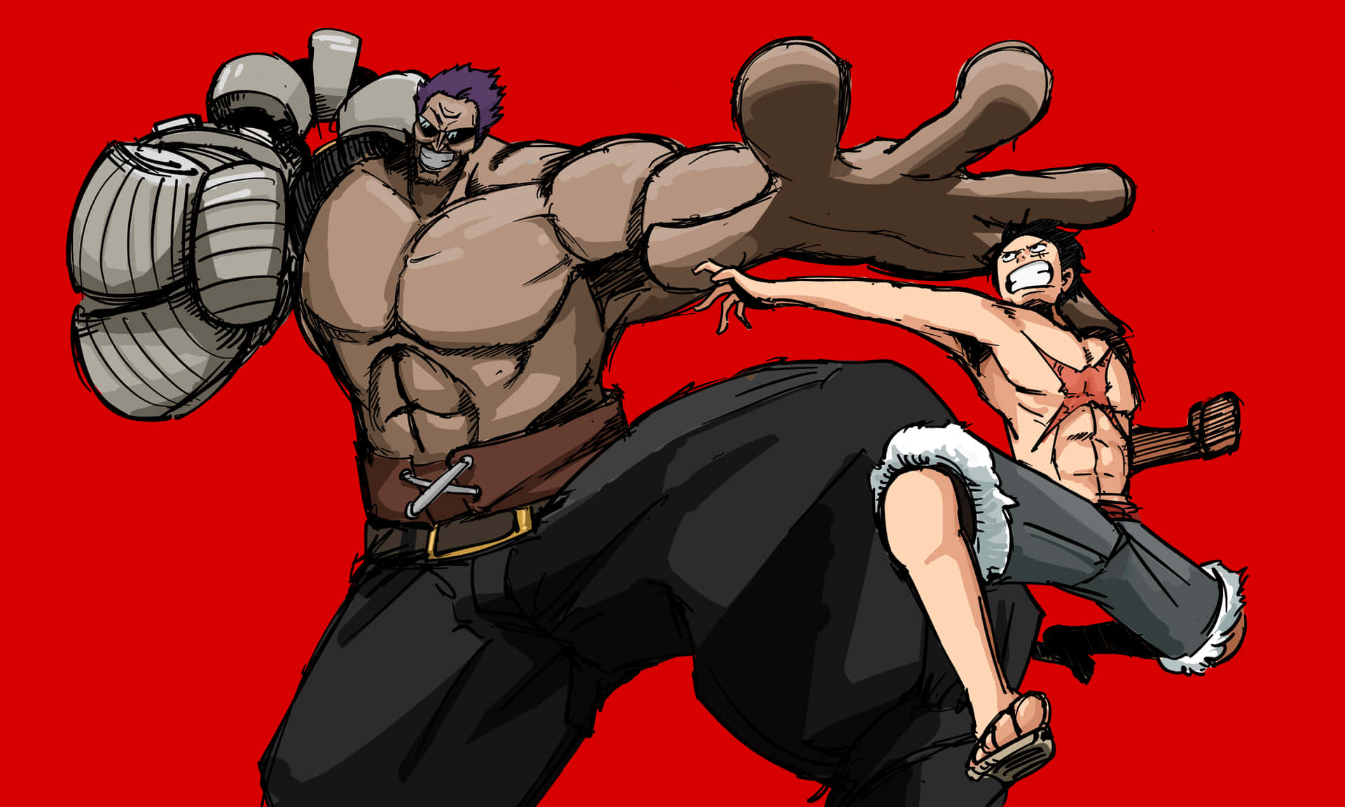 One_ Piece_ Showdown Wallpaper