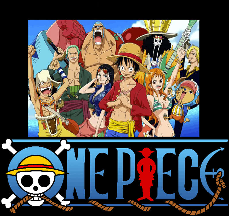 One Piece Straw Hat Crew PNG