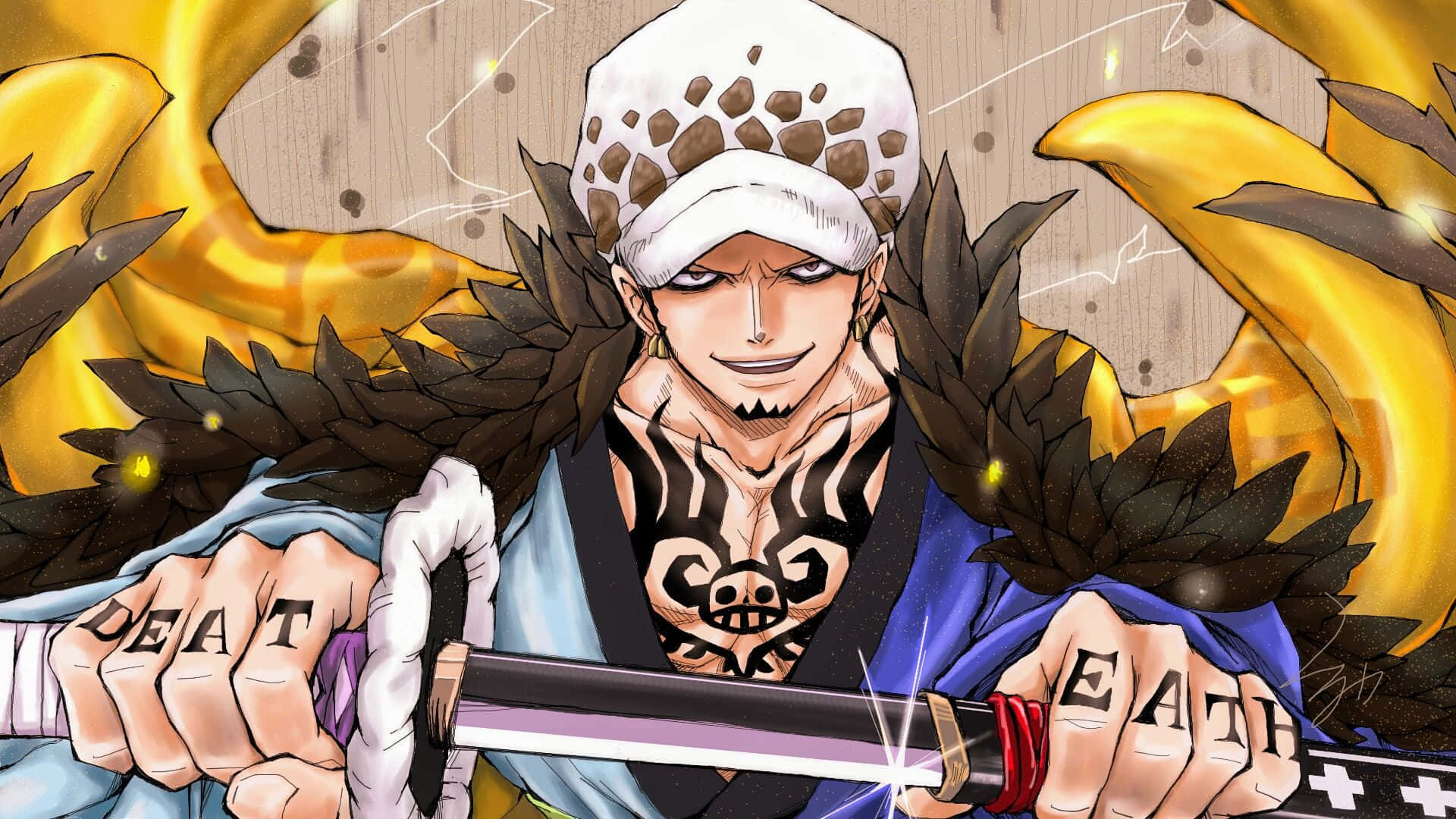 Trafalgar Law, the Pirate Doctor of the Worst Generation Wallpaper