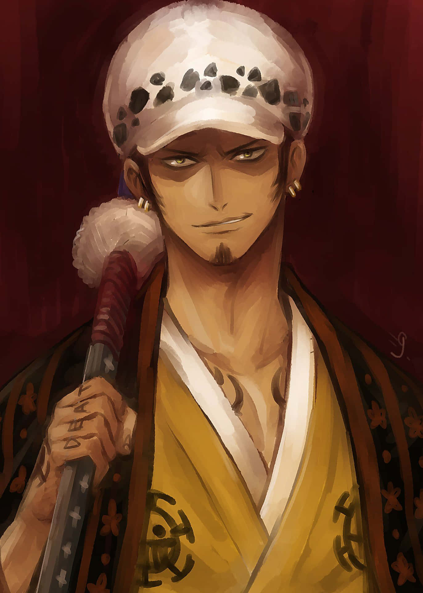 Join Trafalgar Law and the Straw Hat Pirates on their Grand Adventure Wallpaper