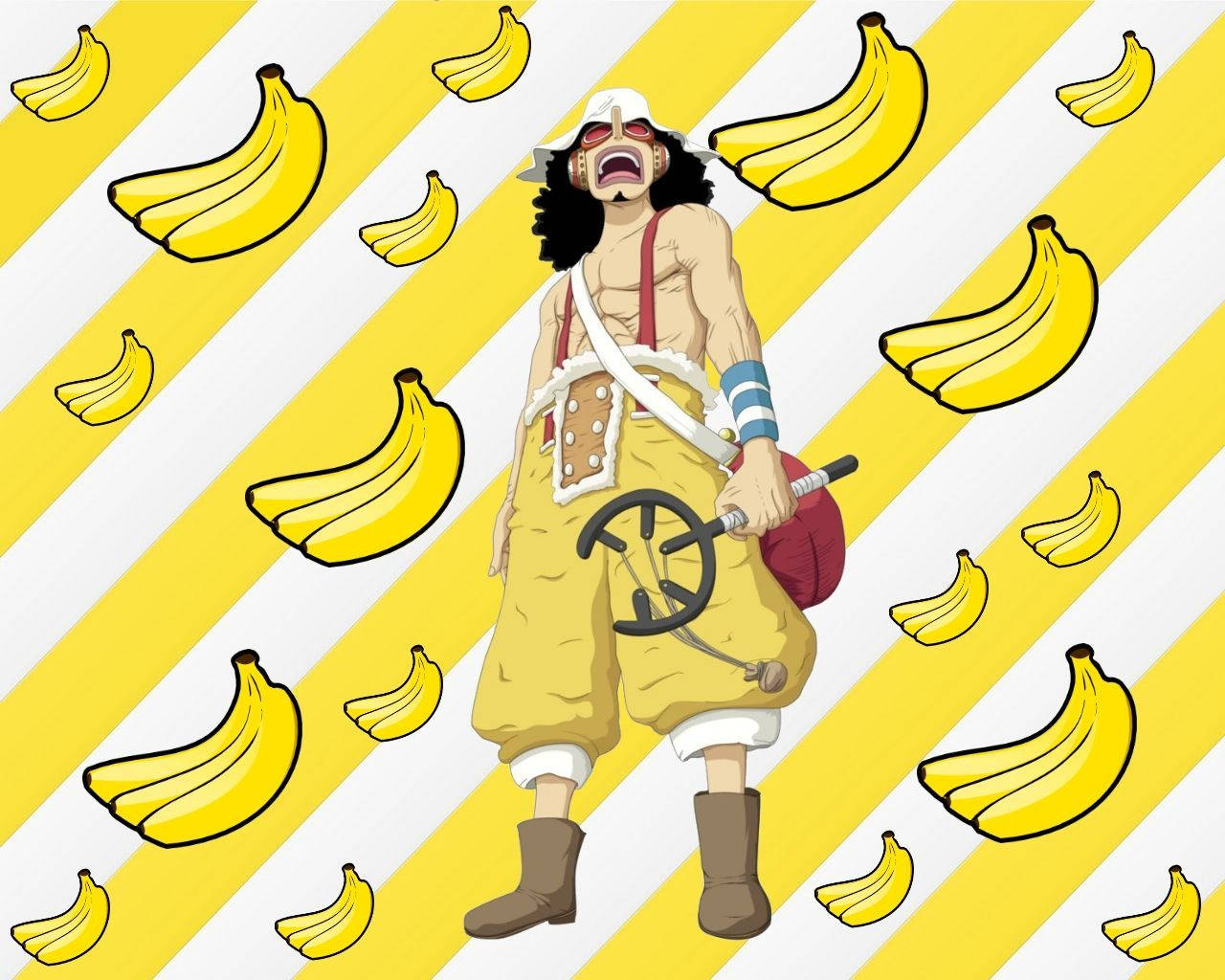 One Piece Usopp Banana Art
