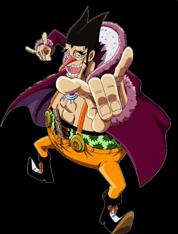 One Piece Usopp Character Pose PNG