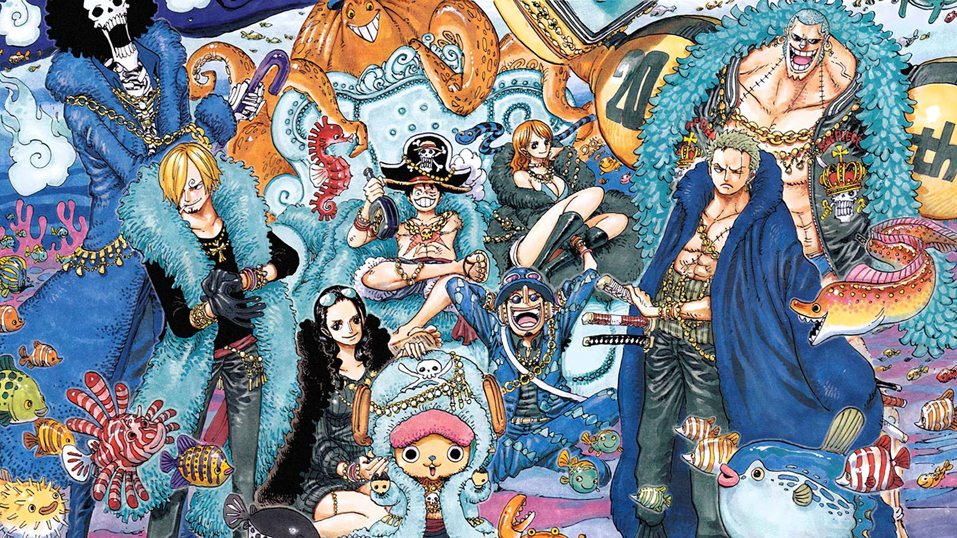 Download One Piece Usopp Straw Hat Pirates Wallpaper 