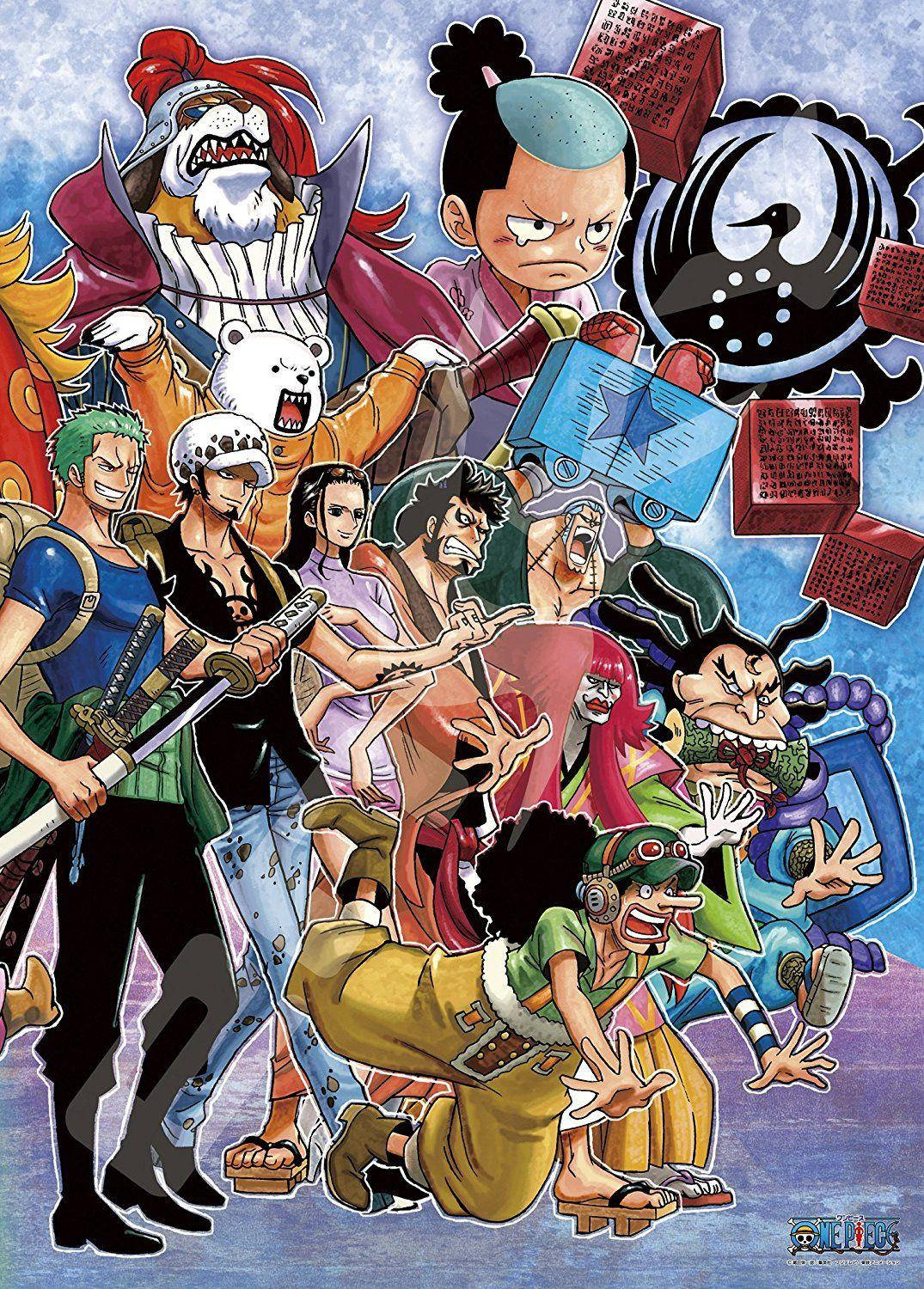One Piece Wano Crew Wallpaper