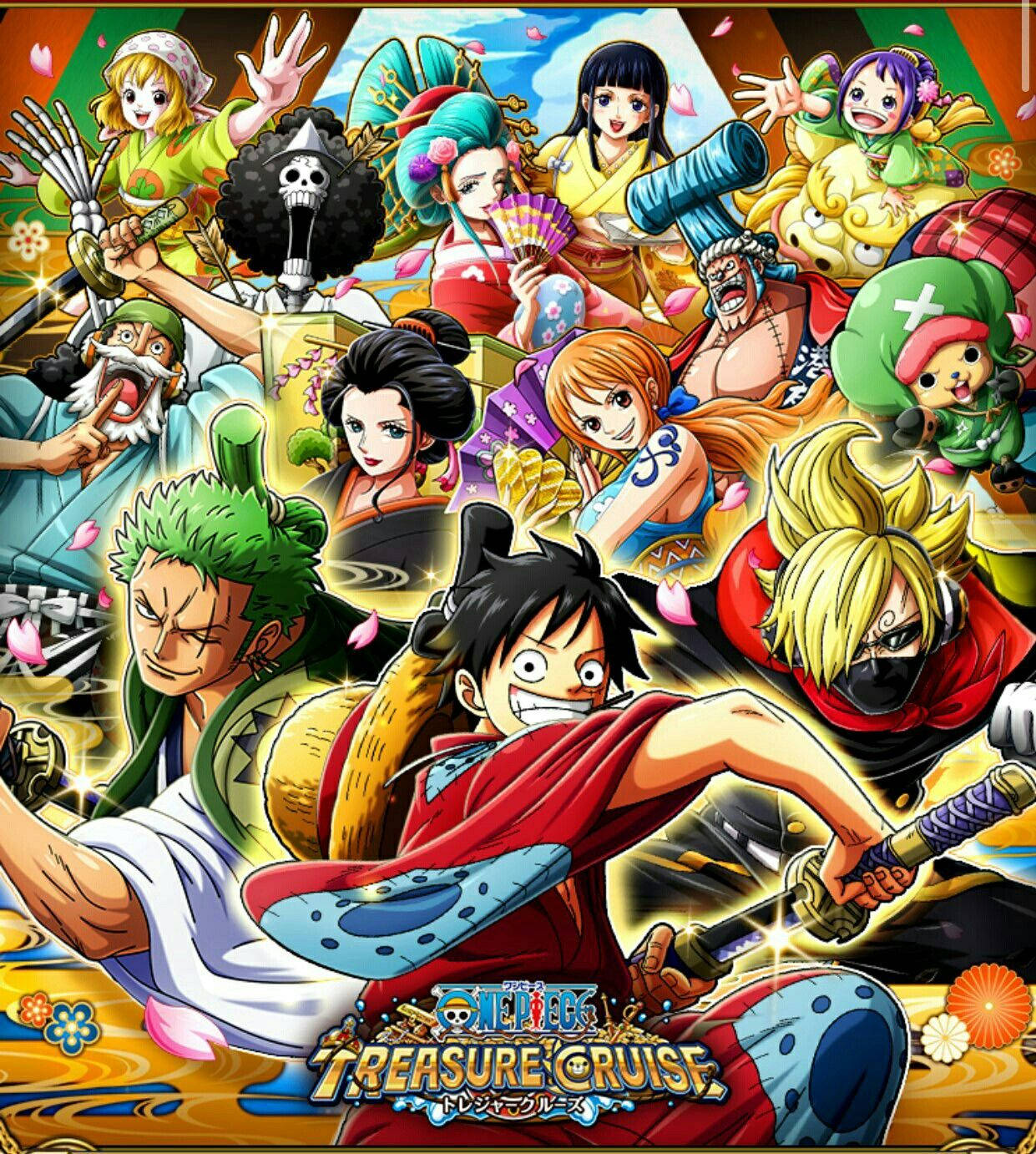 One Piece Wano Treasure Cruise Wallpaper
