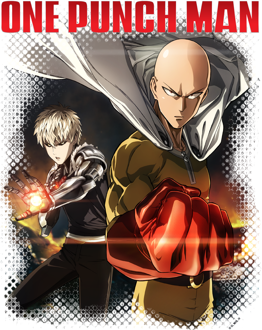 One Punch Man Heroes Ready PNG