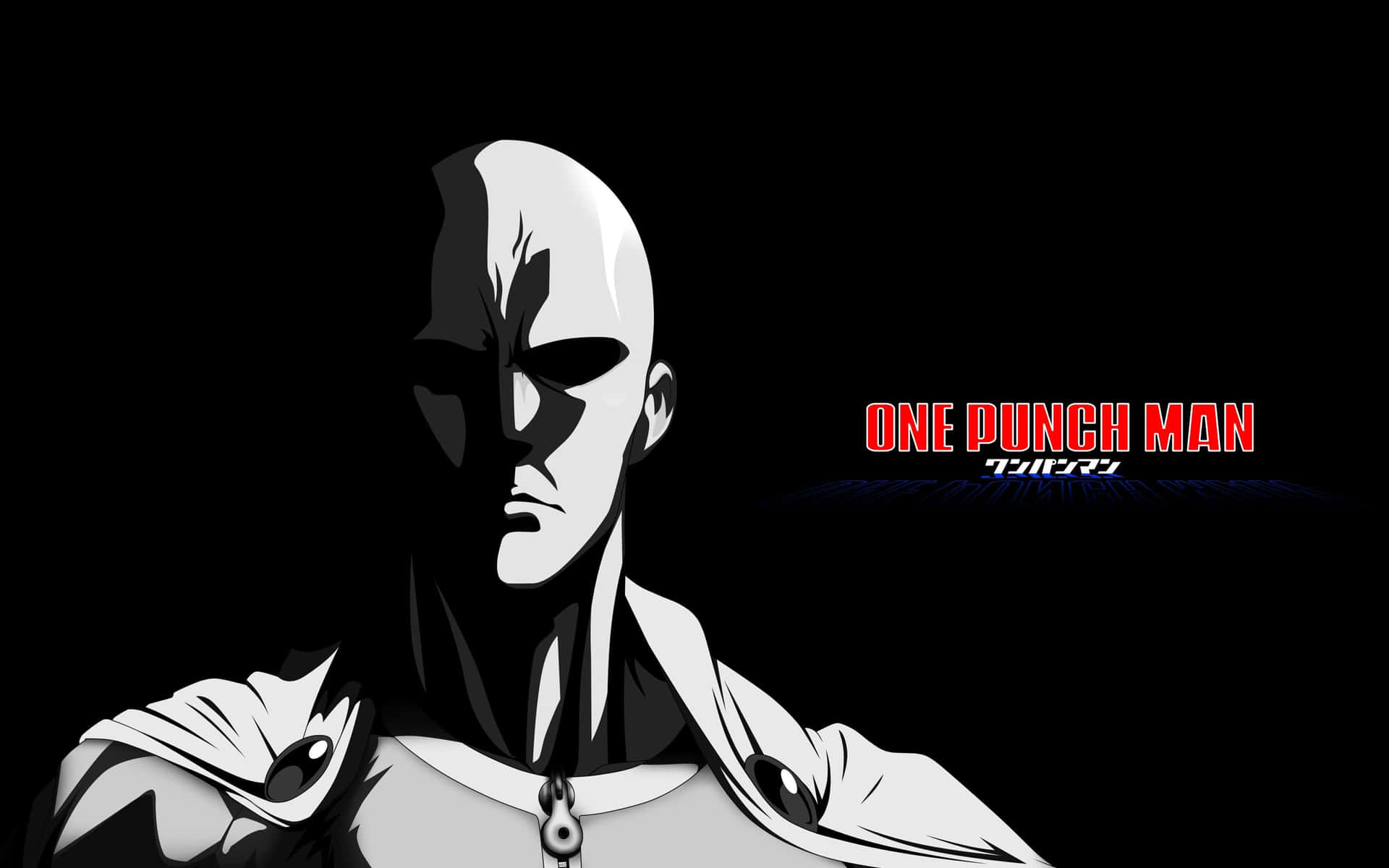 One Punch Man Minimalist Artwork Wallpaper