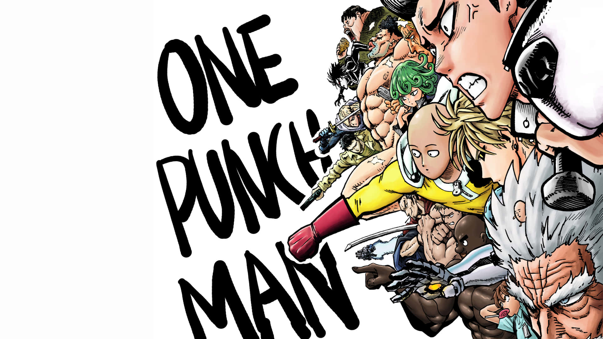 Wallpaper anime, manga, One-Punch Man, Saitama for mobile and