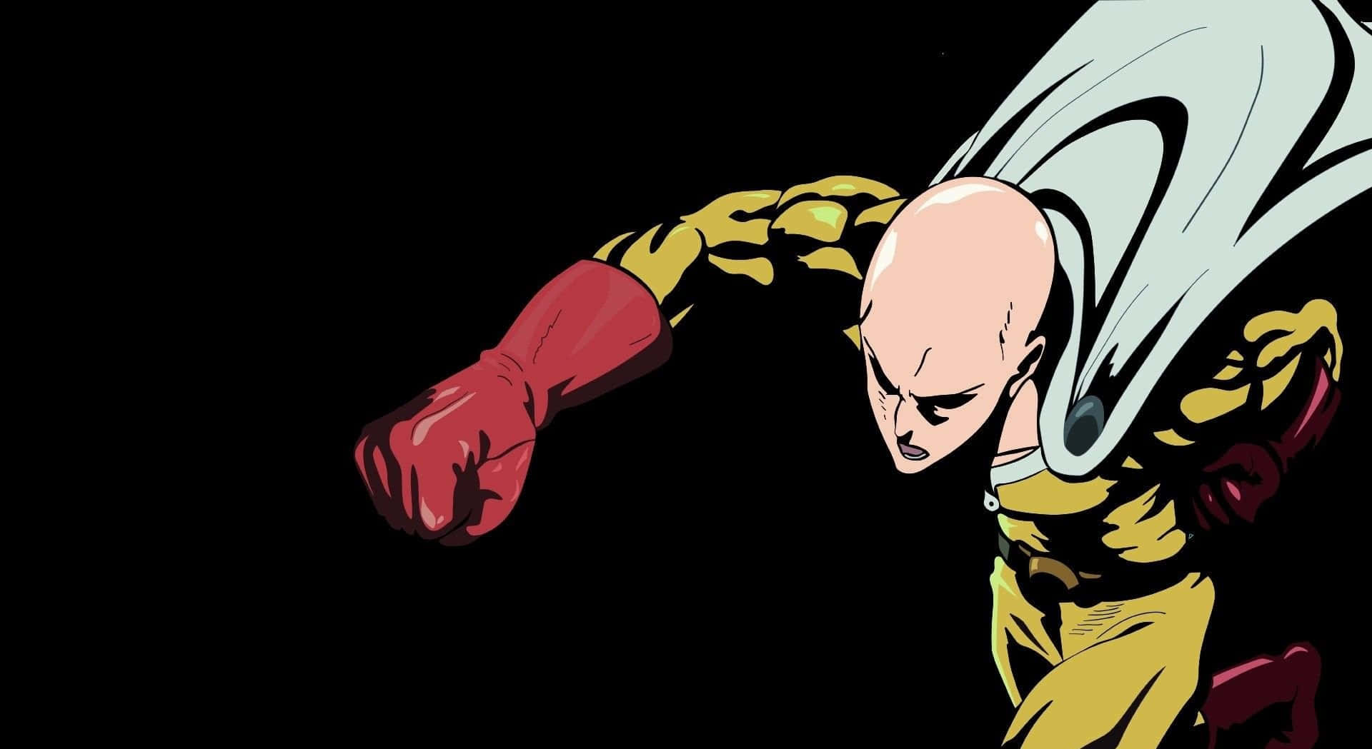 One Punch Man Sesong 2 - Helter I Aksjon Bakgrunnsbildet