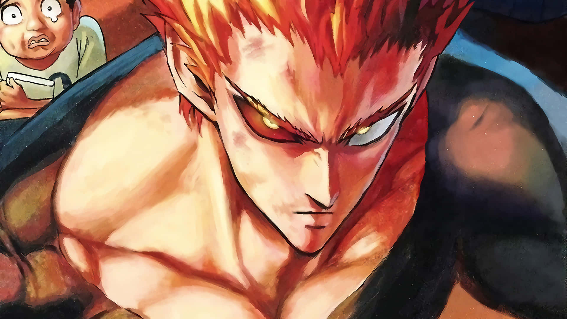 One Punch Man Season 2 - Saitama Unleashes his Power Wallpaper