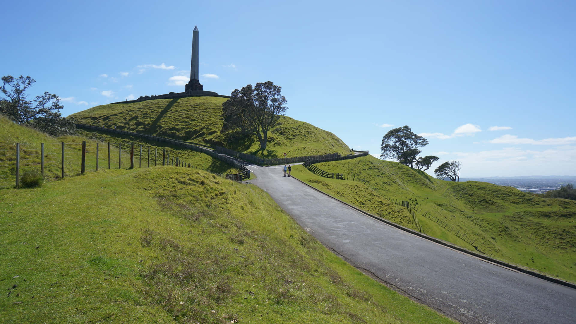 One Tree Hill Monument Auckland Wallpaper