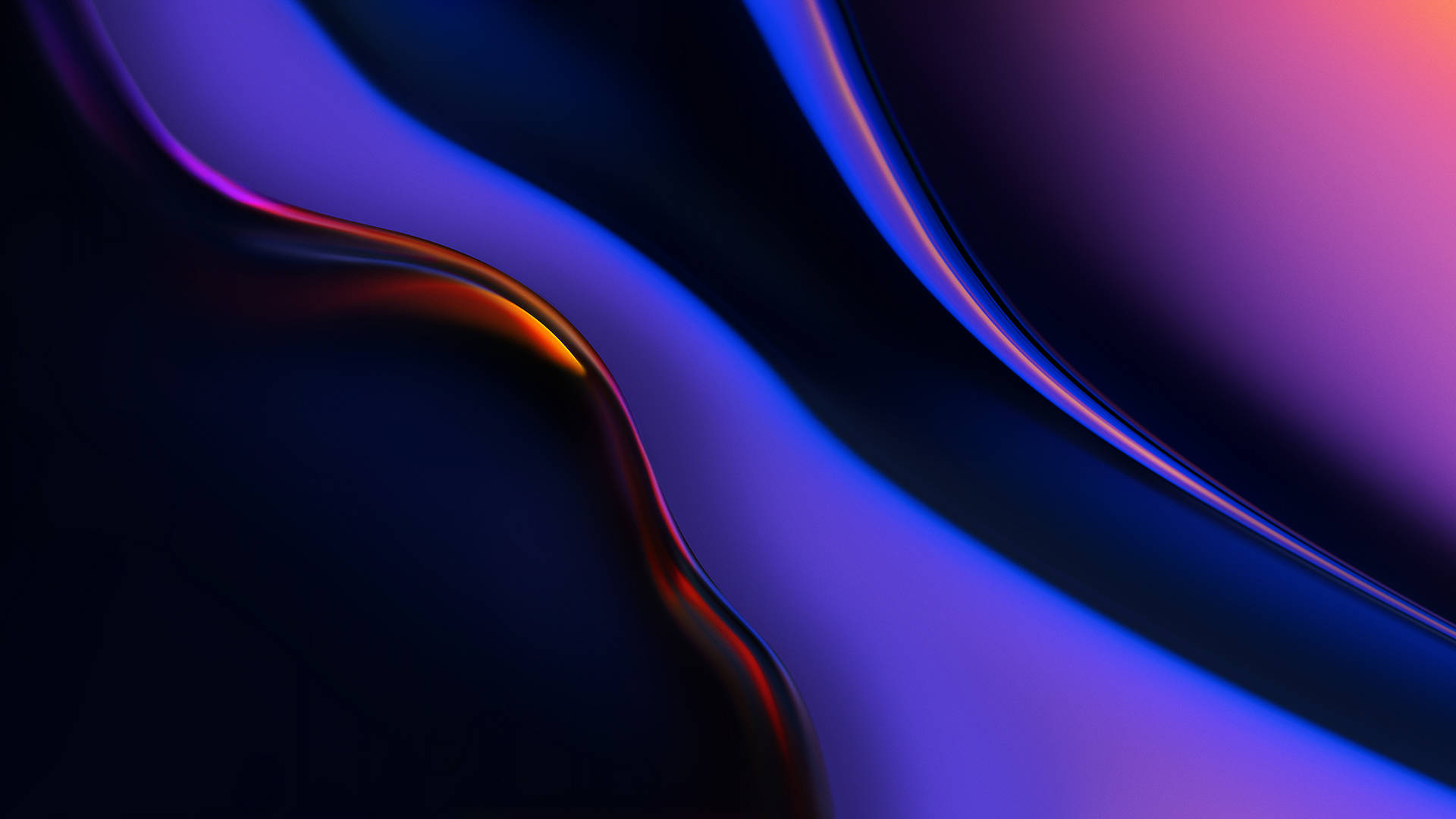 Sleek Oneplus Smartphone on a Blue Violet Background Wallpaper