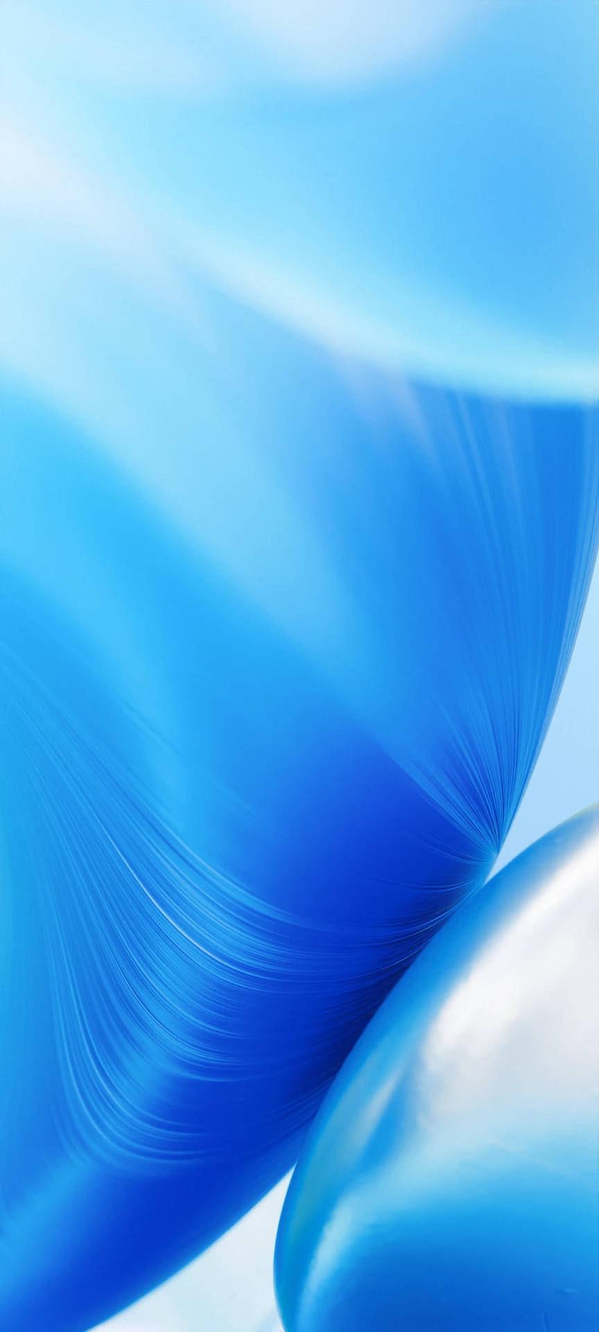 Fascinating Electric Blue Display of the OnePlus Nord Wallpaper