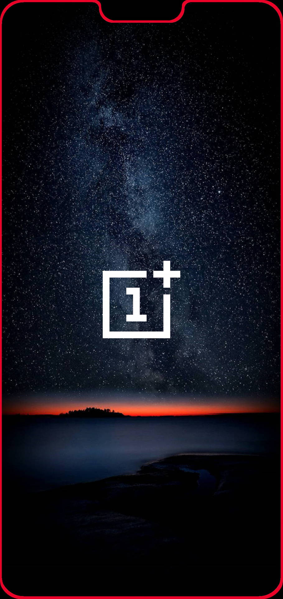 Download Oneplus Nord Logo In Starry Sky Wallpaper 