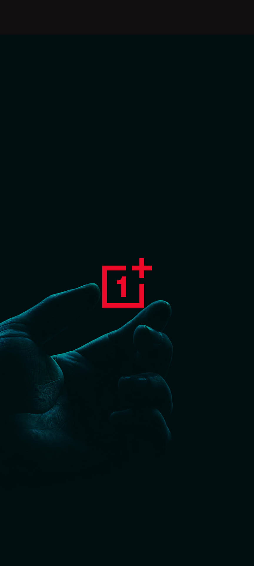 Download Oneplus Nord Logo With Hand Wallpaper 