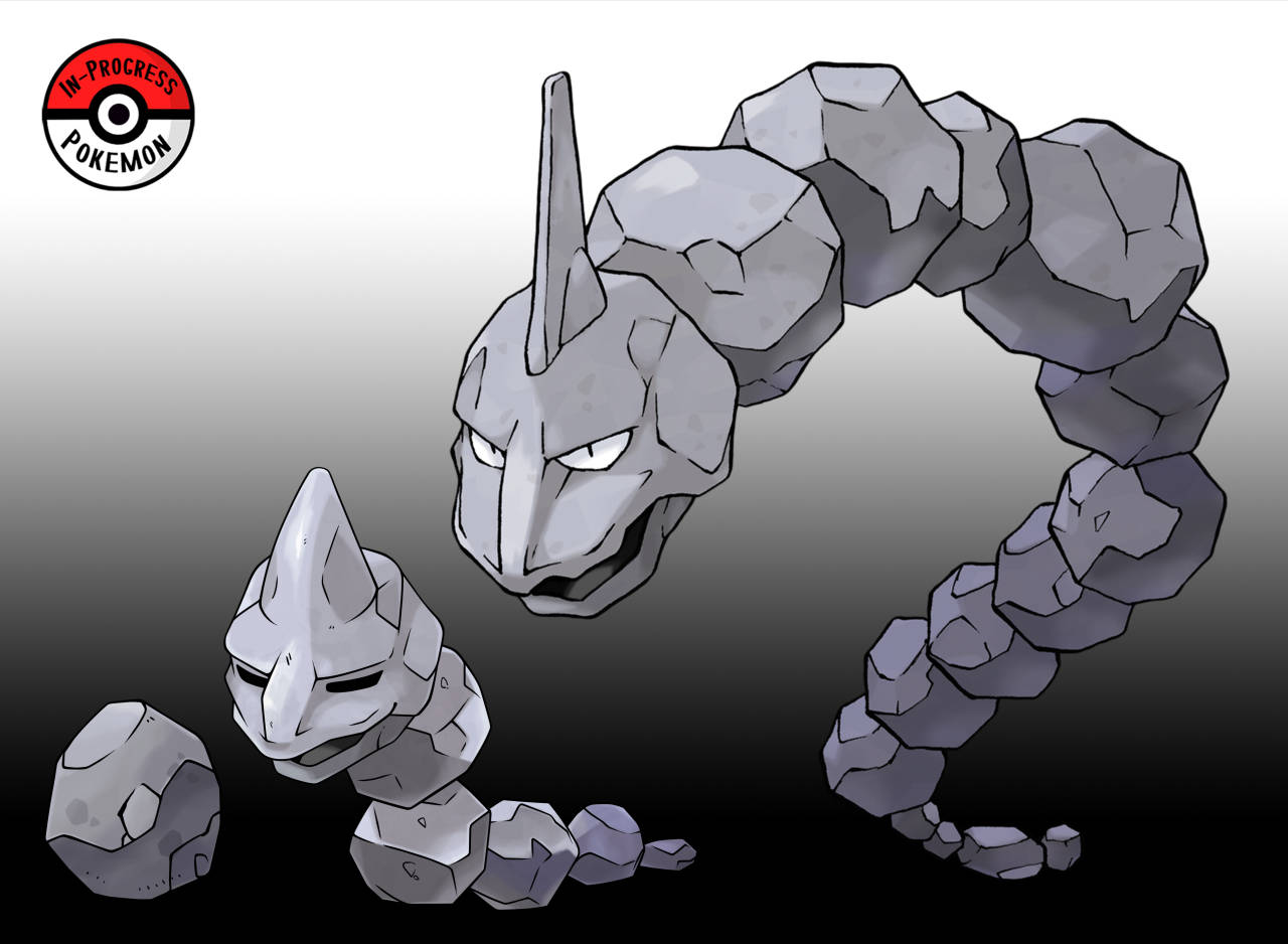 Onix Evolution From Small Rock Picture
