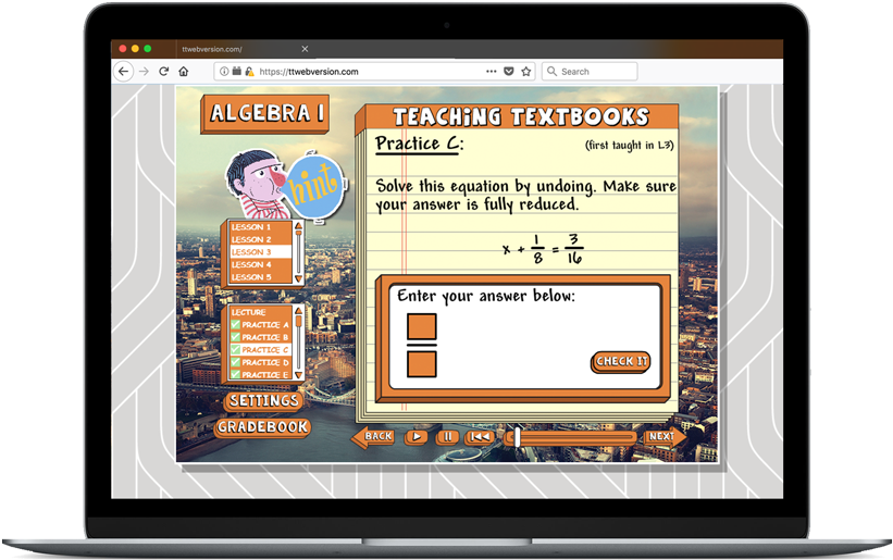 Online Algebra Lesson Practice PNG