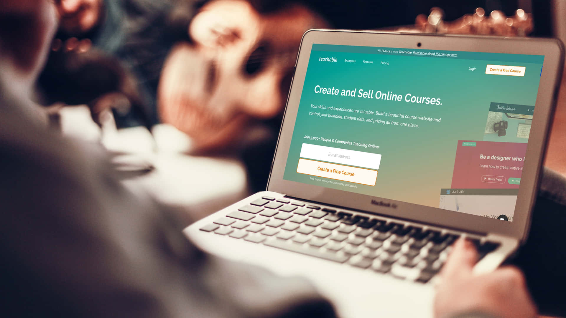 Online Course Creation Teachable Screen Wallpaper