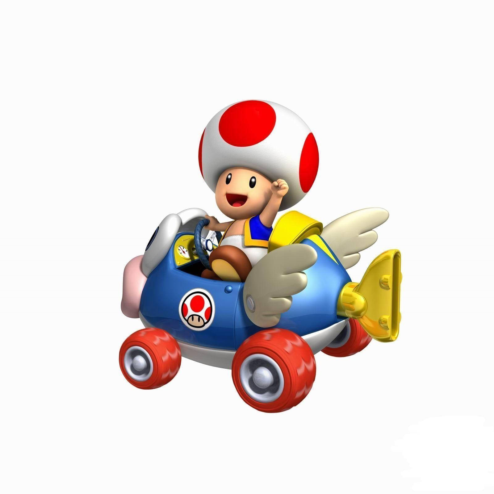 Online Game Mario Kart Wii Toad Cheep Charger Wallpaper