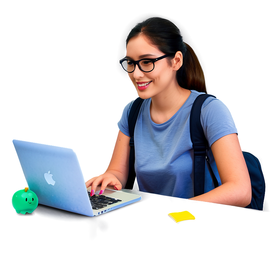 Online Learning Student Png Aje51 PNG