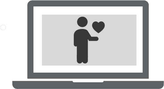 Online Love Icon PNG