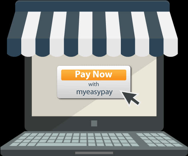 Online Payment Checkout Illustration PNG