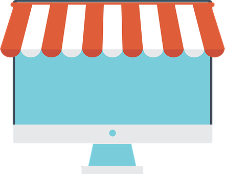 Online Shop Computer Icon PNG